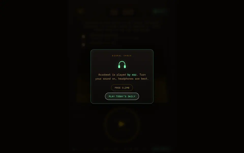 Screenshot of Acrobeat