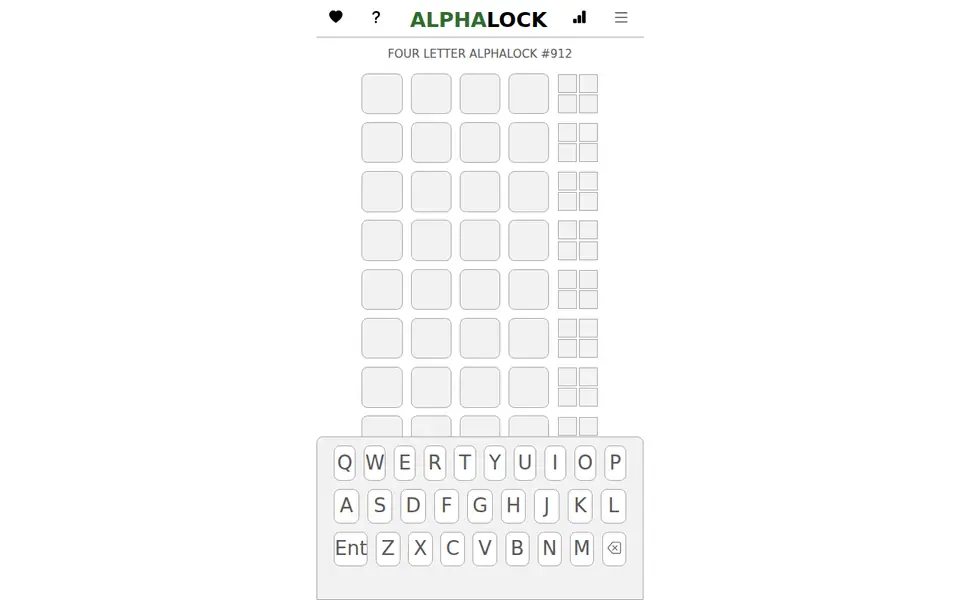 Screenshot of Alphalock