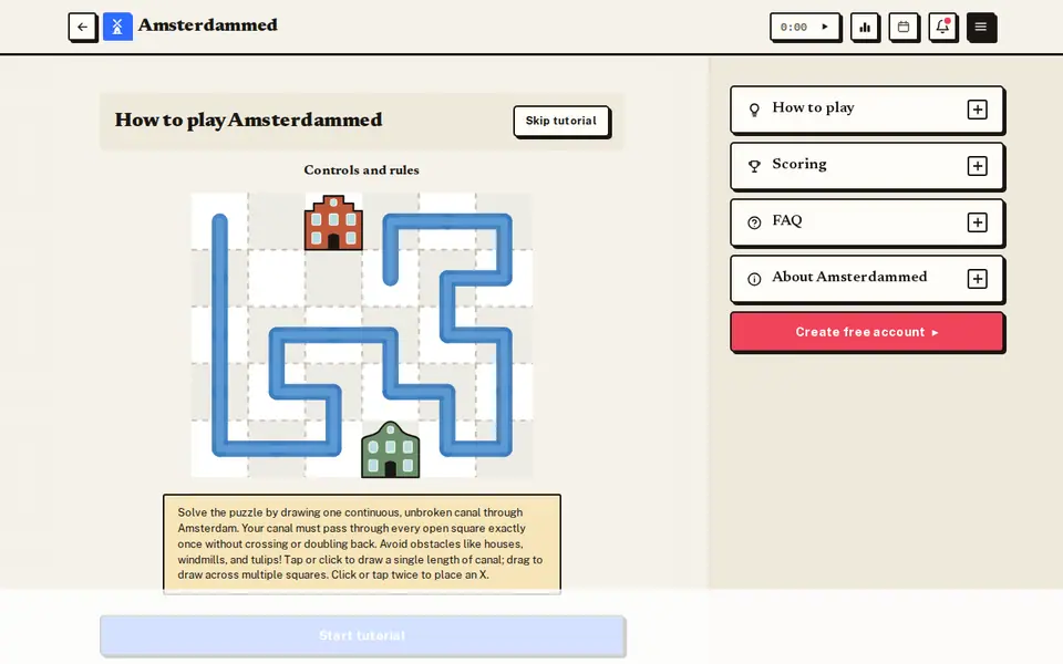 Screenshot of Amsterdammed