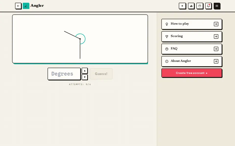Screenshot of Angler