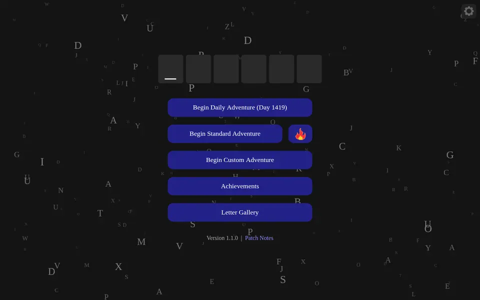 Screenshot of Baddle