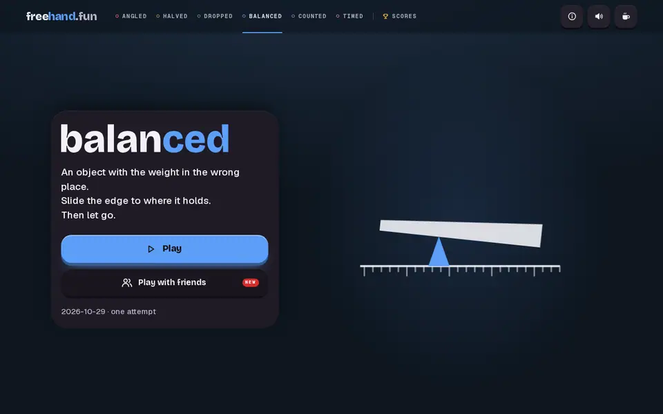 Screenshot of Balanced