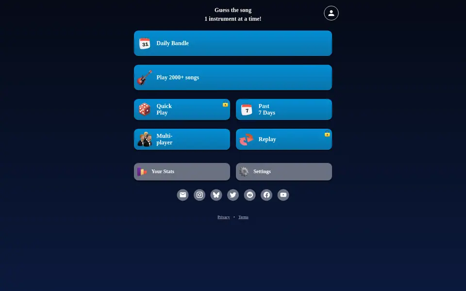 Screenshot of Bandle