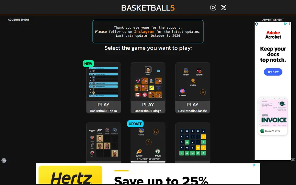 Screenshot of Basketball 5
