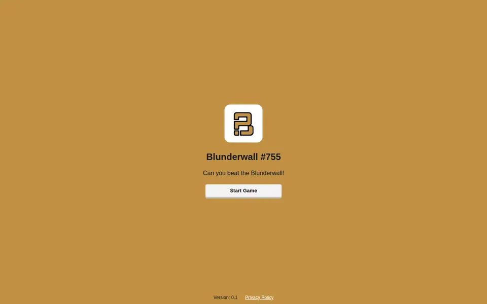 Screenshot of Blunderwall