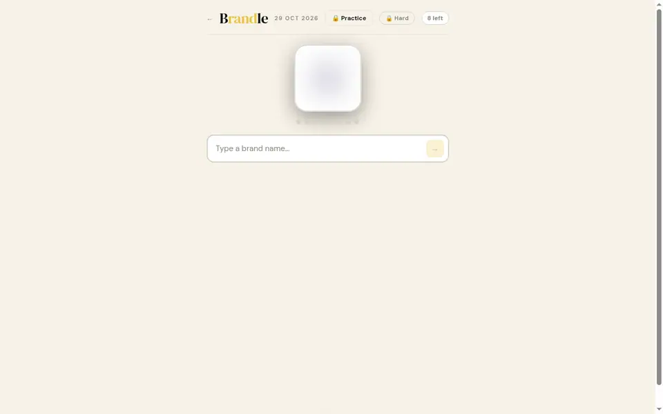 Screenshot of Brandle