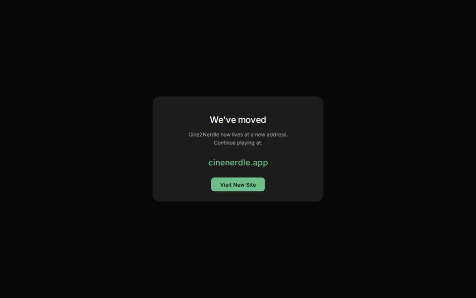 Screenshot of CineNerdle