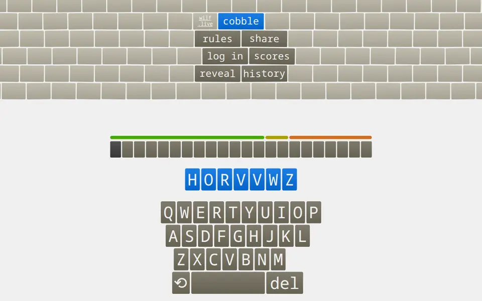 Screenshot of Cobble