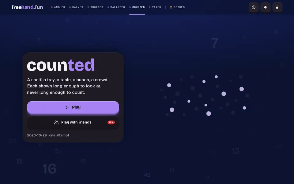 Screenshot of Counted