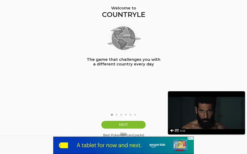 Screenshot of Countryle