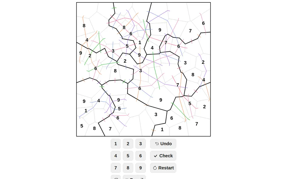 Screenshot of Cracked Sudoku