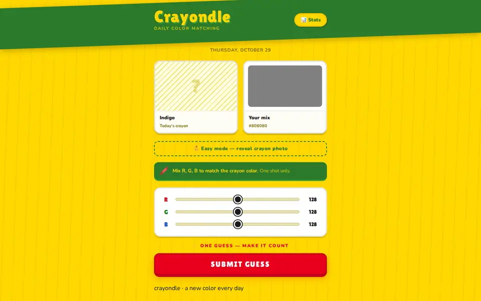 Screenshot of Crayondle