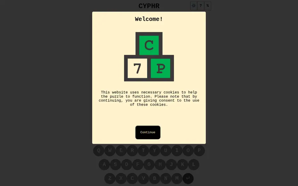 Screenshot of Cyphr