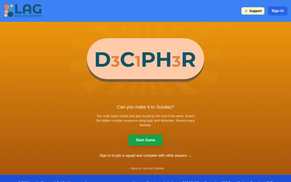 Screenshot of D3C1PH3R