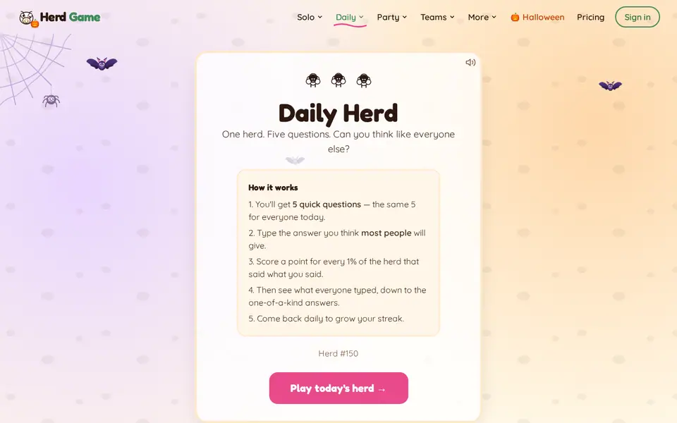 Screenshot of Daily Herd