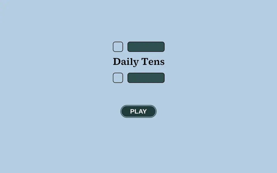 Screenshot of Daily Tens