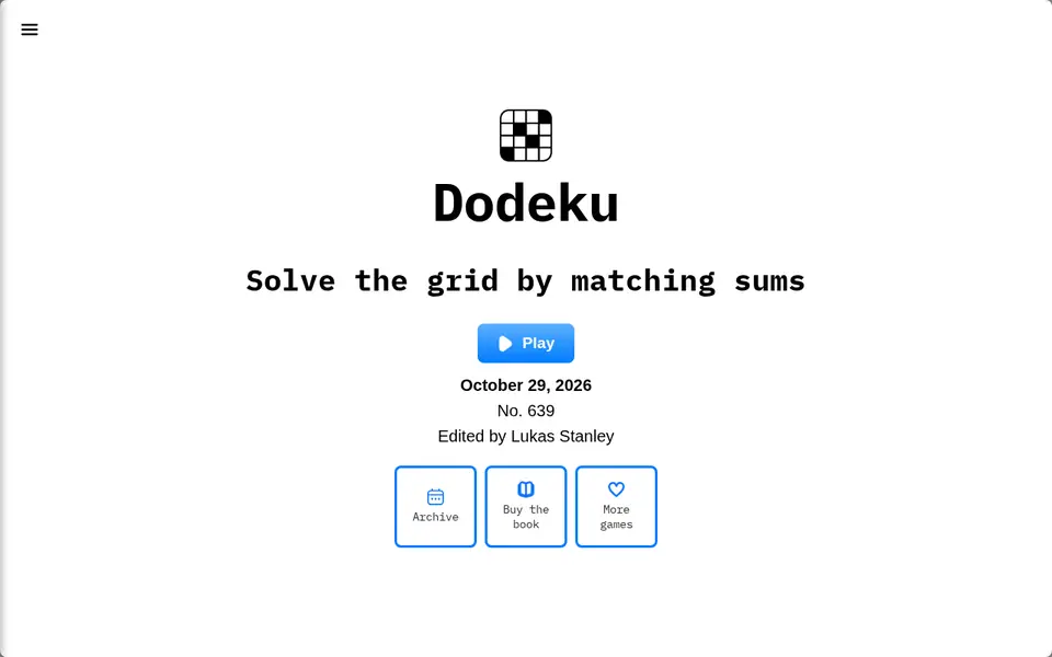 Screenshot of Dodeku