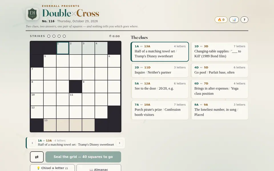 Screenshot of Double Cross