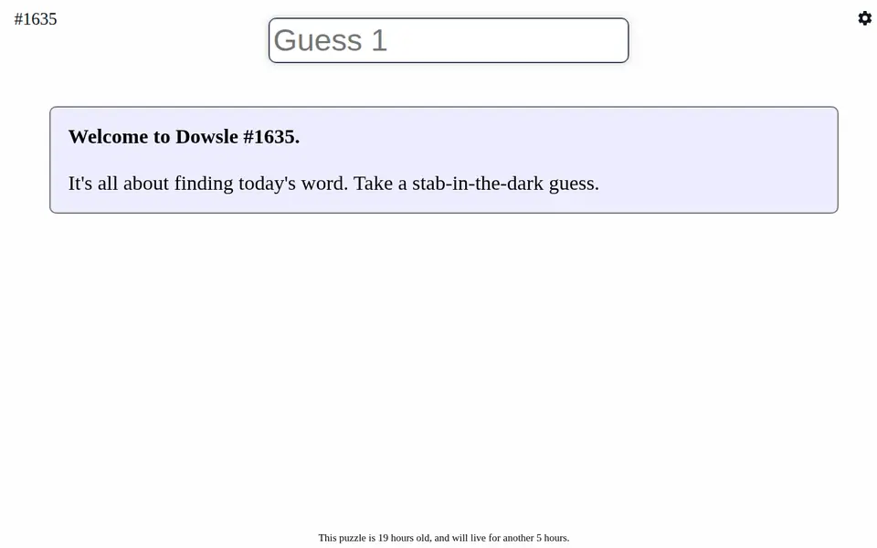 Screenshot of Dowsle