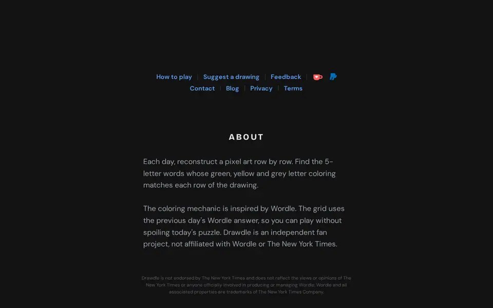Screenshot of Drawdle