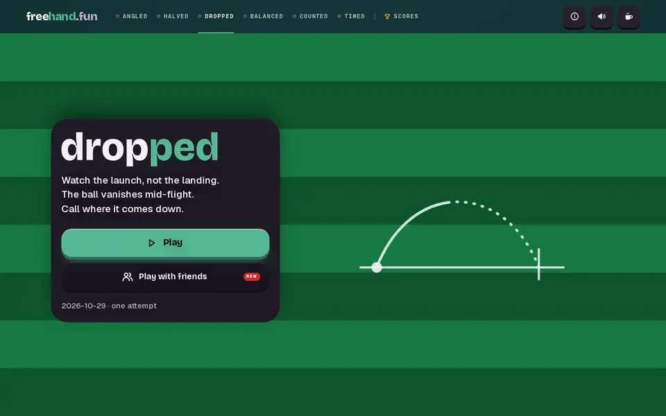 Screenshot of Dropped