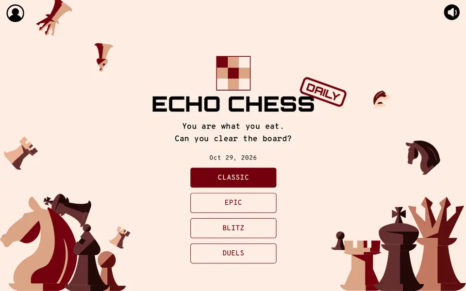 Screenshot of Echo Chess