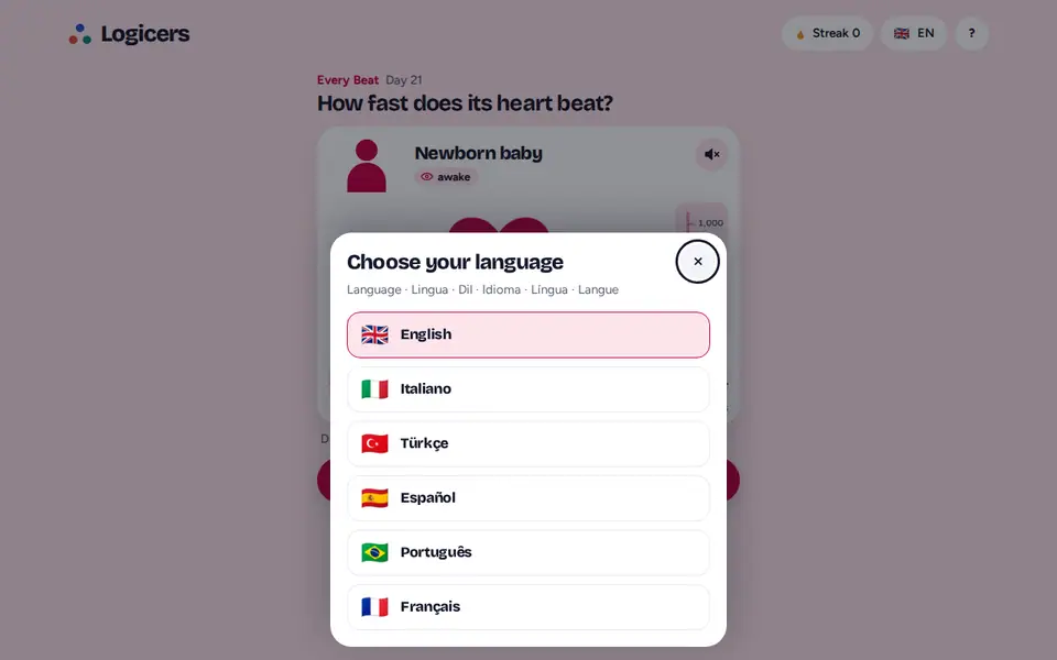 Screenshot of Every Beat