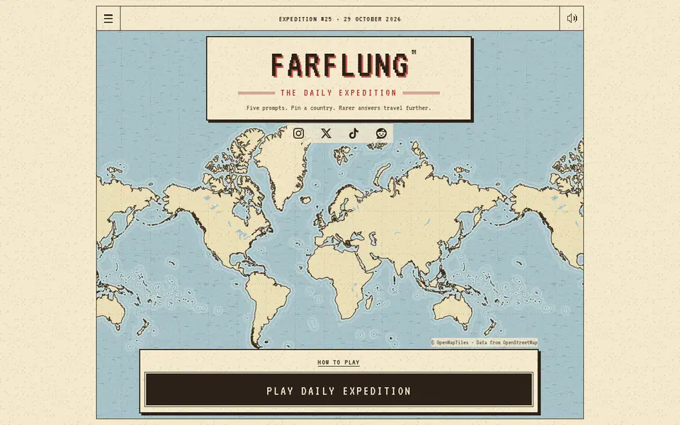 Screenshot of Farflung