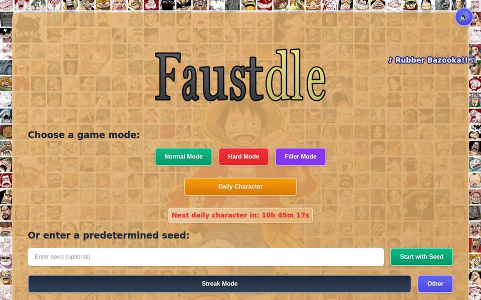 Screenshot of Faustdle