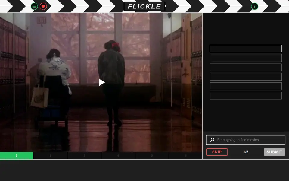 Screenshot of Flickle