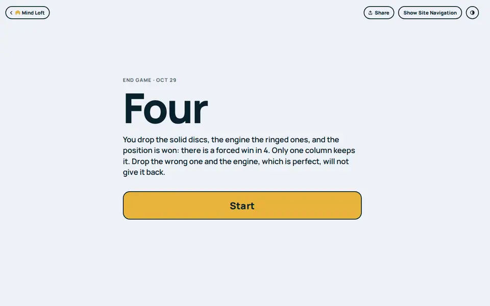 Screenshot of Four