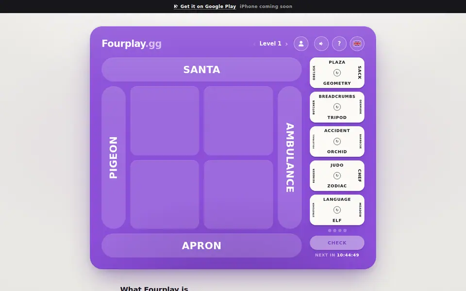 Screenshot of Fourplay