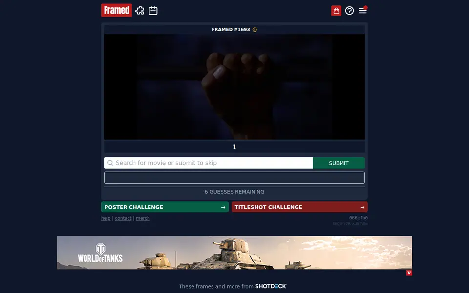 Screenshot of Framed