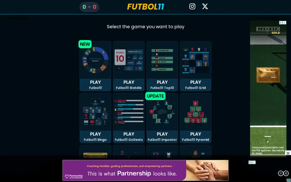 Screenshot of Futbol 11