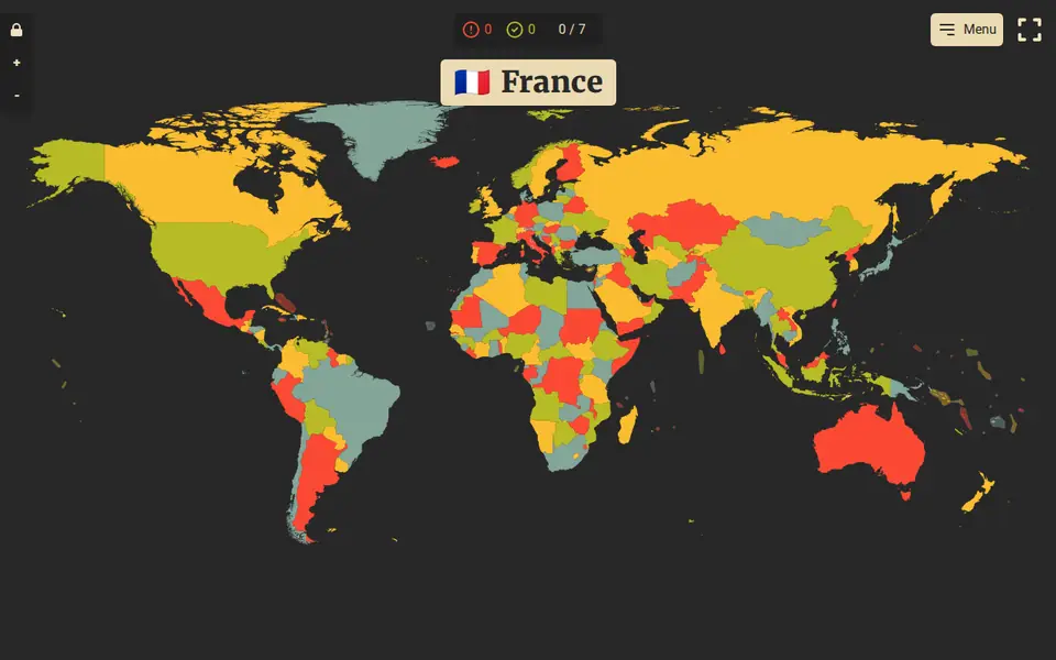 Screenshot of GeoQuest