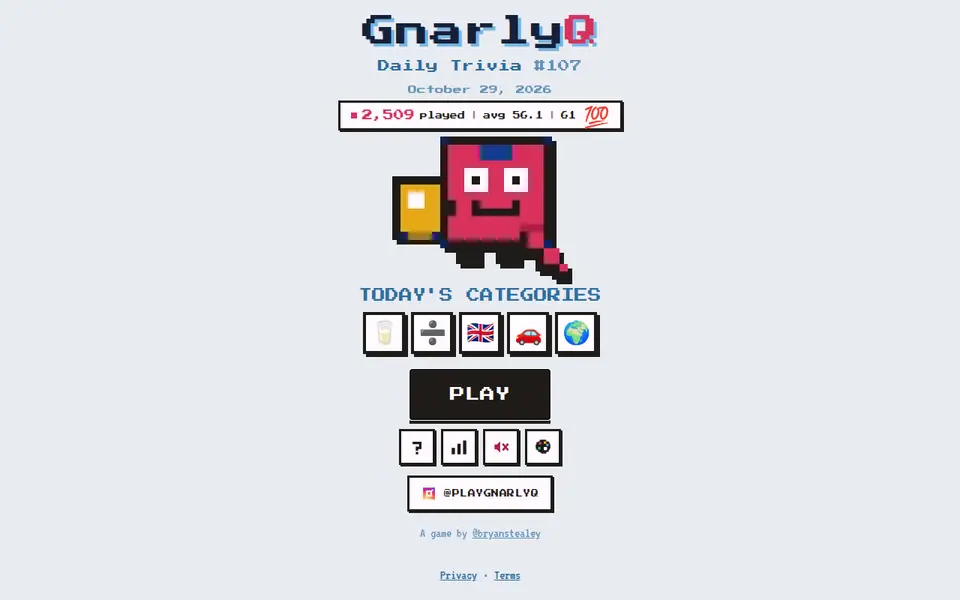 Screenshot of GnarlyQ