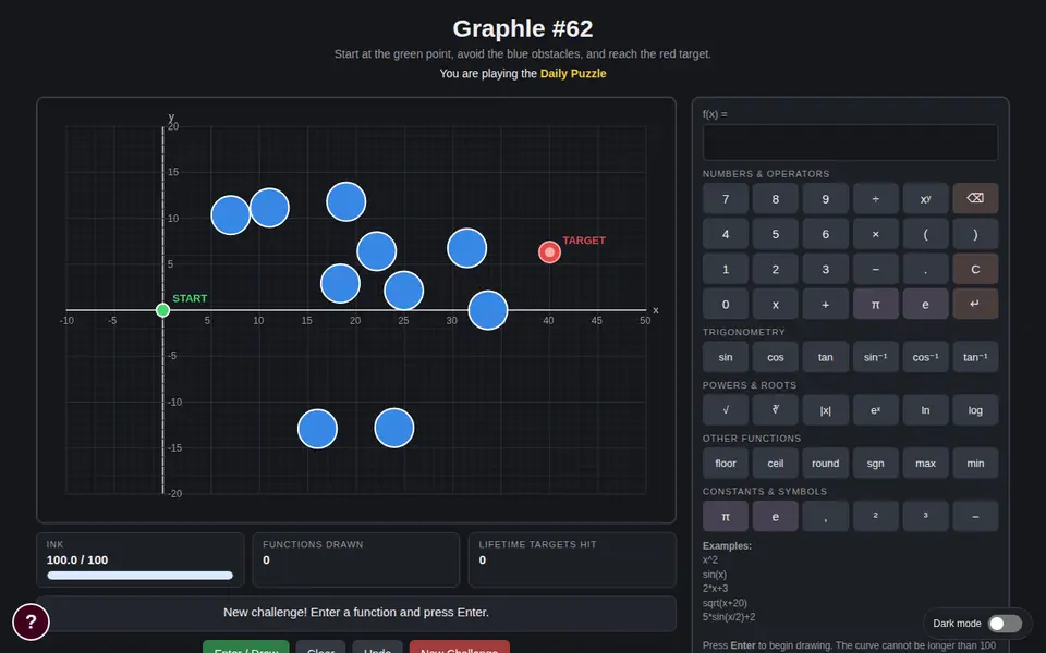 Screenshot of Graphle