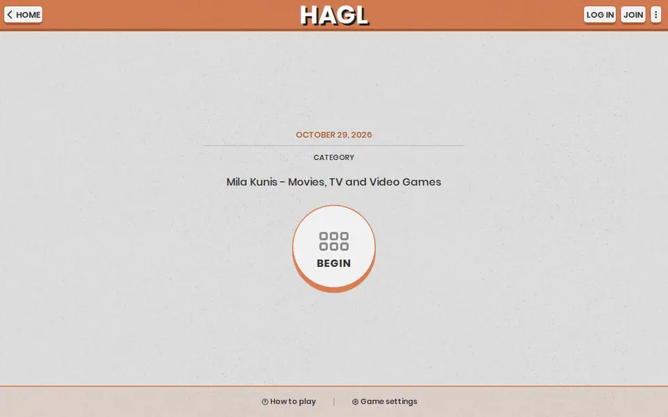 Screenshot of HAGL