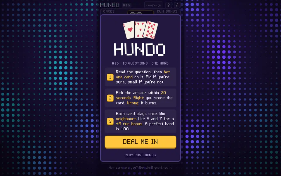 Screenshot of Hundo