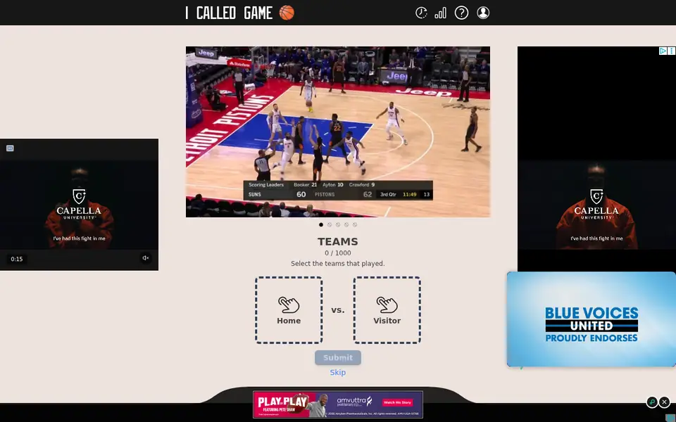 Screenshot of I Called Game