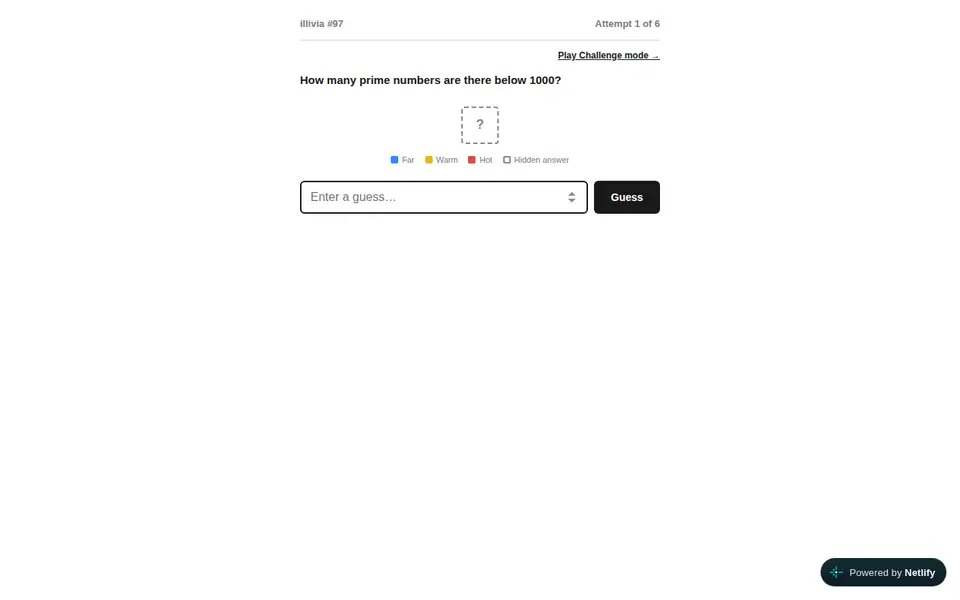 Screenshot of illivia