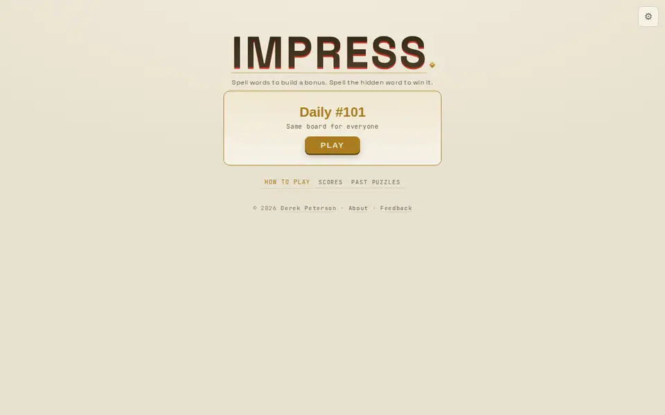 Screenshot of Impress