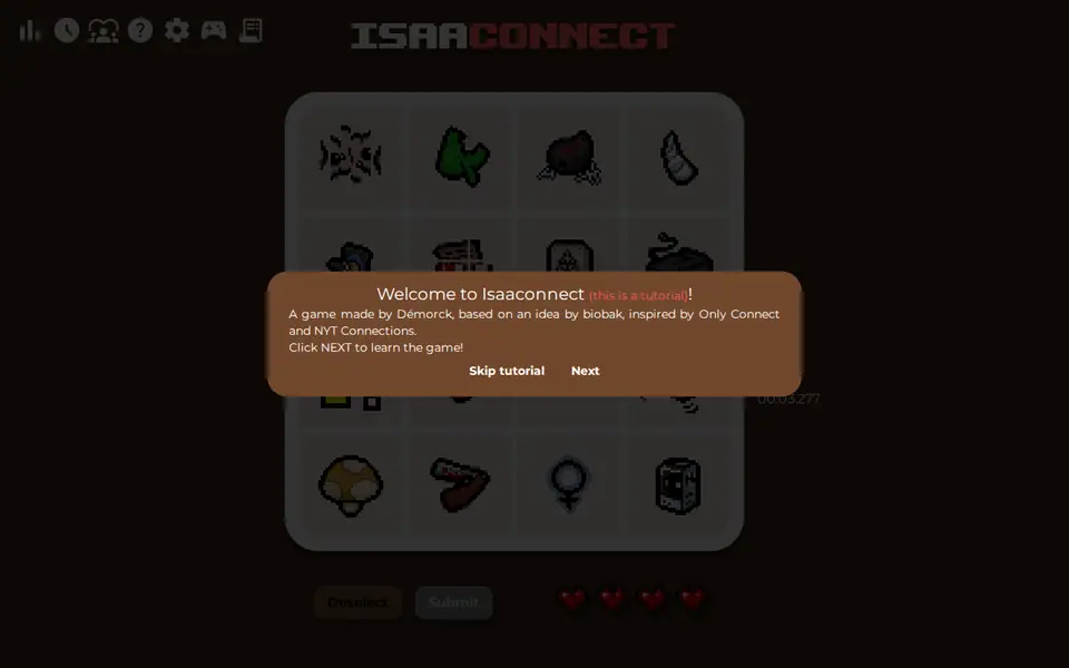 Screenshot of Isaaconnect