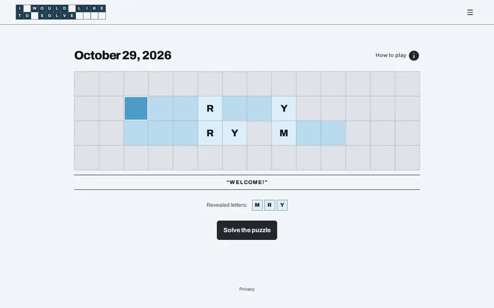 Screenshot of IWLTS