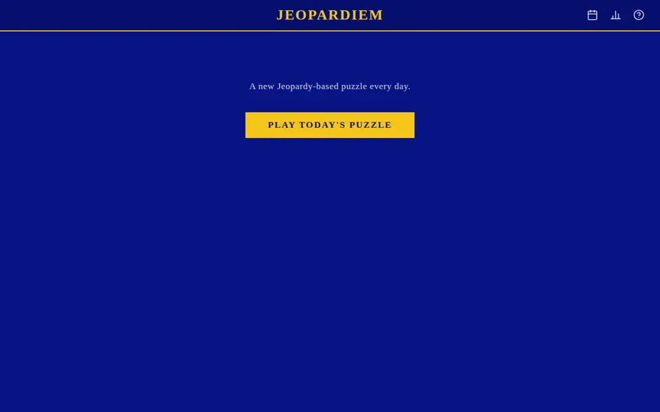 Screenshot of Jeopardiem