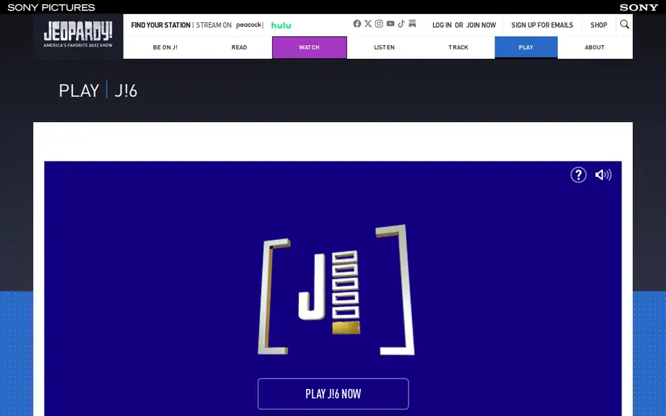 Screenshot of Jeopardy 6