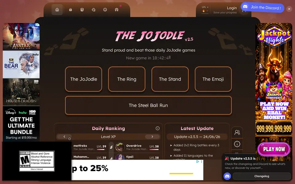 Screenshot of Jojodle