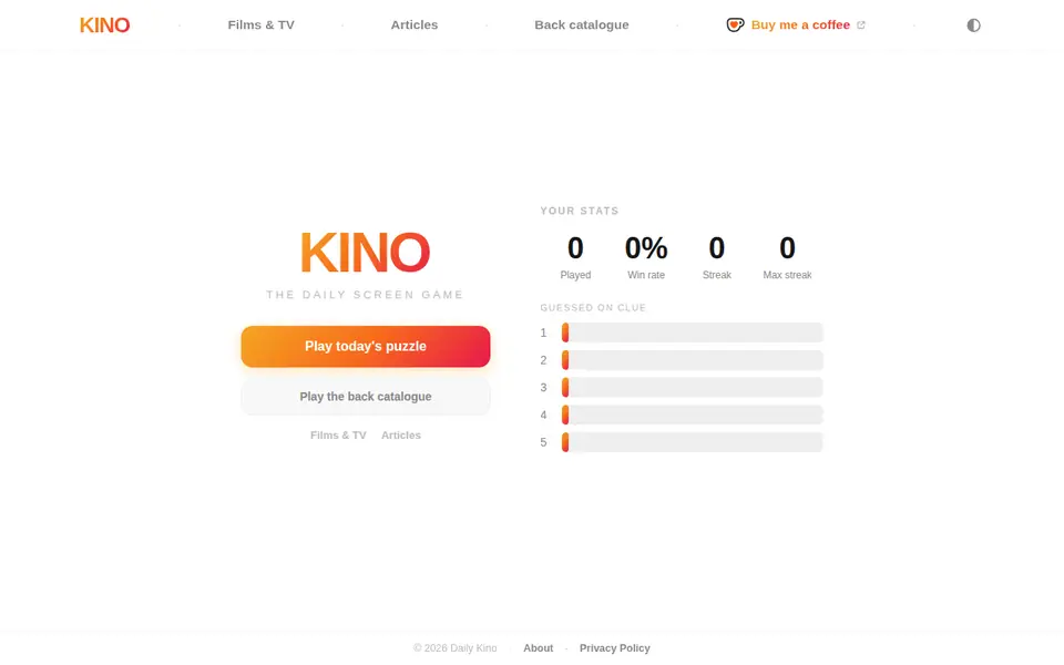 Screenshot of KINO