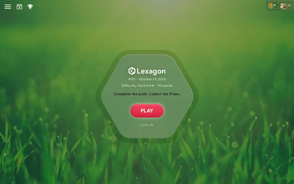 Screenshot of Lexagon