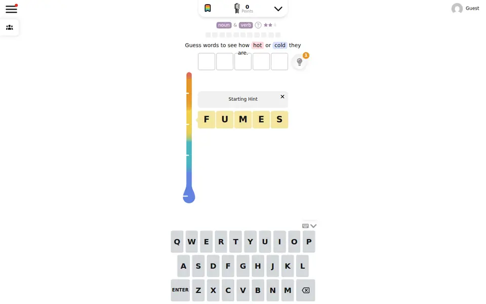 Screenshot of Lexicle